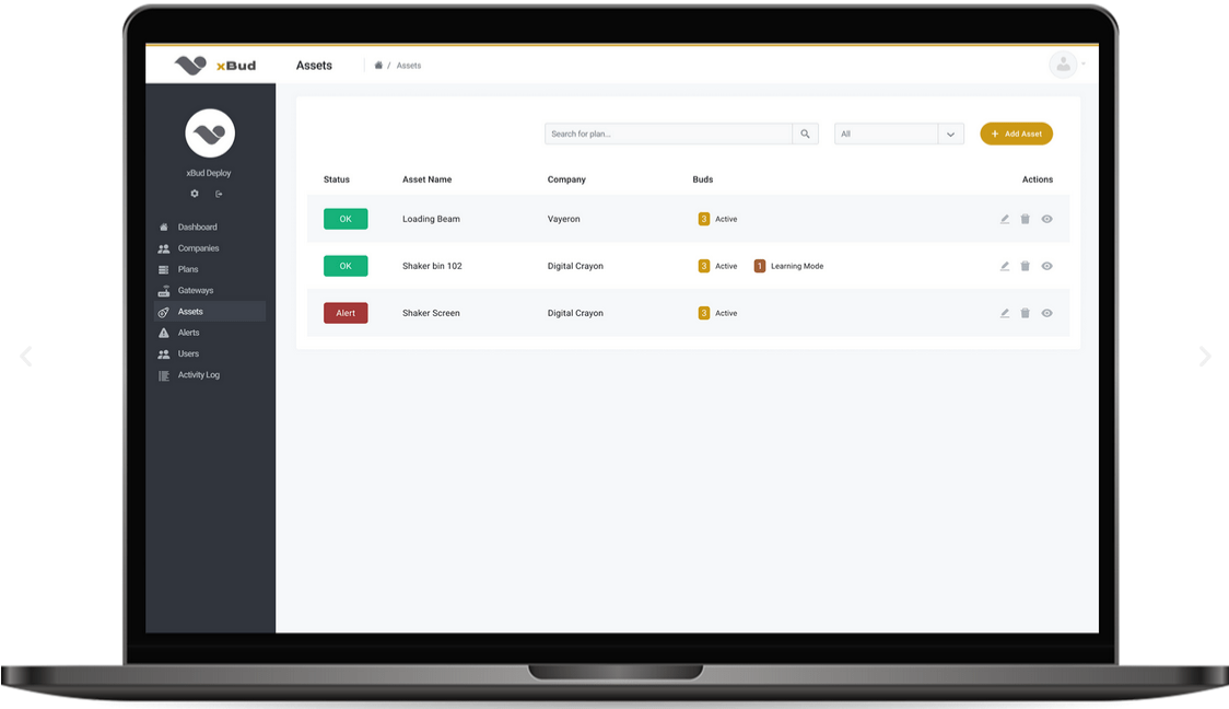 Моніторинг вібрації шахтного обладнання