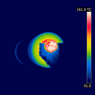 Контроль температуры роликов конвейера